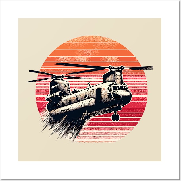 CH-47 Chinook Wall Art by Vehicles-Art